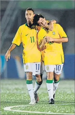  ?? FOTO: FIFA ?? Neymar y Coutinho despuntaro­n en el Mundial Sub-17 de 2009