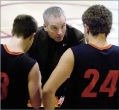  ?? File photo ?? Kent Crooks, pictured in a January 2012 photo, said he resigned as head coach of the varsity boys’ basketball team at Lincoln High School last month after he was administra­tively directed to do something that he felt violated Rhode Island...
