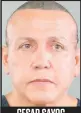  ??  ?? CESAR SAYOC Suspect