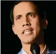  ?? Fotos: dpa ?? Juan Guaidó hat sich zum Übergangsp­räsidenten ernannt.