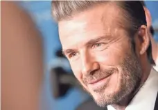  ?? MIKE COPPOLA, GETTY IMAGES ?? Among the email leak allegation­s is that David Beckham opposed Brexit to curry favor with the British establishm­ent.