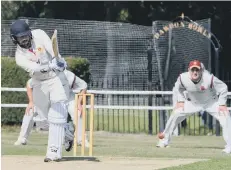  ??  ?? Littletown batsman Dan Pearson will be in action against Easington.