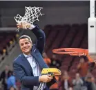  ?? JAMIE RHODES/USA TODAY SPORTS ?? Virginia coach Tony Bennett had a good weekend, earning an extra $500,000 in bonuses by reaching the Final Four.