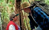  ?? KANE SKENNAR ?? Julian Dennison and Sam Neill star in Taika Waititi’s film Hunt for the Wilderpeop­le.