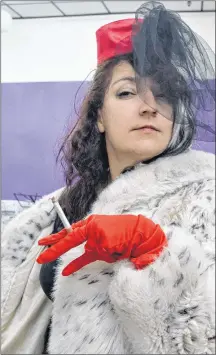  ?? SUBMITTED PHOTO ?? Jessica Gauthier as “Cruella” in “House of Villains Cabaret” set for Oct. 25 at Celtic Performing Arts Center at the College of Piping at 7:30 p.m.