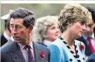  ?? ?? Prinz Charles und Diana hatten sich während ihre Ehe bald wenig zu sagen