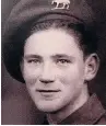  ??  ?? BRAVERY Ron Dale in 1943