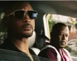  ?? Kyle Kaplan ?? Will Smith, left, and Martin Lawrence reunite for “Bad Boys for Life.”