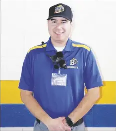  ?? COURTESY PHOTO ?? Ruben Villa, security guard at Brawley Union High School, is nominated for FFA State Star Support Staff.