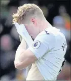  ??  ?? MISTAKE: Swansea’s Alfie Mawson