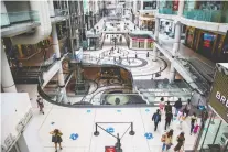  ?? CARLOS OSORIO/ REUTERS FILES ?? Some observers believe it is a good idea for mall landlords to buy struggling Canadian retailers, and in some cases, convert the properties into sought-after “mixed use” developmen­ts.