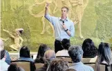  ?? MIGUEL LIMÓN ?? Beto O’Rourke, candidato demócrata