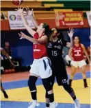  ?? INSTAGRAM ?? Mónica también juega en la selección de baloncesto.