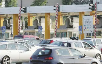  ?? Ansa ?? Il salasso Casello più caro sull’A24 e A25, l’autostrada dei Parchi di Toto