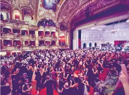  ?? SCHULZ (2) ?? In einer Woche verwandelt sich die Oper Graz für eine rauschende Nacht in einen Ballsaal
