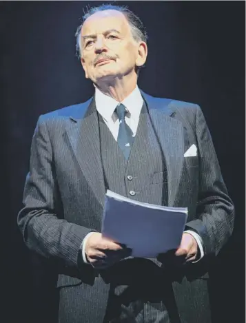  ??  ?? Ian Mcdiarmid brilliantl­y captures the charisma of the late Enoch Powell