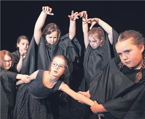  ??  ?? DUNDEE Rep Theatre has been wel- coming more than 250 primary pupils and their teachers this week as they stage nine originally devised performanc­es.
Now celebratin­g its second year, GIFT is an inspiring performanc­e project for primary schools which...