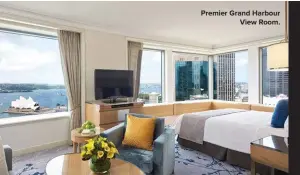  ??  ?? Premier Grand Harbour View Room.