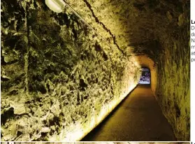  ??  ?? Left The tunnels at Dover Castle, some dating back to the Napoleonic wars, housed military operations units at this most strategic point for Britain’s defence