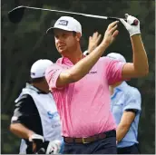  ?? MATTHEW THAYER/ THE MAUI NEWS VIA AP) ?? Harris English watches a shot from the 15th tee during the second round of the Tournament of Champions in Hawaii.