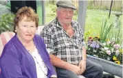  ?? PHOTO: LOUISE SCOTT ?? Former Arrowtown residents Gweneth Marshall and Bill Swann moved to Invercargi­ll after their land rent soared.