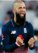  ??  ?? In the limelight: Moeen Ali