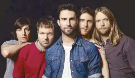  ??  ?? Maroon 5