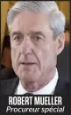  ??  ?? ROBERT MUELLER Procureur spécial