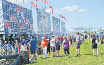  ?? CAPE BRETON POST FILE PHOTO ?? Sydney RibFest, shown here in 2017, will be back again this summer and this time, Caleb’s Courage and the Cancer Patient Care Fund will benefit.
