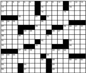 Crossword Puzzle Pressreader