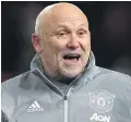  ??  ?? Silverware quest: Mike Phelan