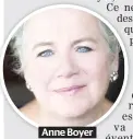  ??  ?? Anne Boyer