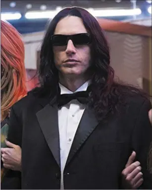  ??  ?? James Franco as Tommy Wiseau in The Disaster Artsist.