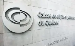  ?? RYAN REMIORZ / THE CANADIAN PRESS FILES ?? Caisse de dépôt et placement du Québec recently grabbed hold of U.S. firm IDI Logistics for nearly $4.7 billion.