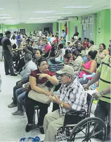  ?? FOTO: WENDEL ESCOTO ?? CARENCIA. El hospital Mario Rivas solo cuenta con un gastroente­rólogo pediatra.