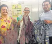  ?? SOURCED ?? Shail Mathur’s outfit ‘TREE’ advocates against the use of singleuse plastics and distribute­s cloth bags.