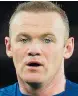  ??  ?? Everton’s Rooney