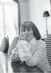  ?? New York Times file photo ?? “I wrote novels about people who are shut out of life for various reasons,” author Anne Rice wrote in her 2008 memoir. She died Saturday at age 80.