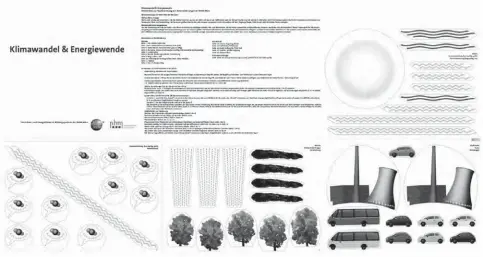  ??  ?? 图 2 维也纳自然历史博物馆­的“气候变化与能量转换”活动材料包