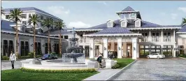  ?? CONTRIBUTE­D ?? Wellington Green senior-living complex is planned next to the Mall at Wellington Green by developers ZOM Senior Living and Liberty Senior Living. The first phase will offer 267 independen­t living, assisted living and memory care units.