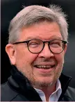  ??  ?? Ross Brawn, 63 anni GETTY IMAGES