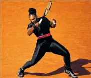  ??  ?? La tenista estadounid­ense Serena Williams.