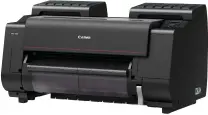  ??  ?? For a large-format printer, the Canon IMAGEPROGR­AF PRO-2000 has a small footprint