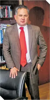  ?? FOTO: ALEJANDRO AGUILAR ?? Santiago Nieto, titular de la UIF, atento al lavado de dinero. /