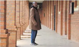  ?? ?? Joachim Ngcobo, a caretaker at St Mary’s Seminary Boarding School, says he was a schoolmate of Justice Raymond Zondo at the school in Ixopo.