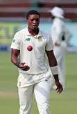  ?? MUZI NTOMBELA BackpagePi­x ?? LUTHO Sipamla picked up 10 wickets in his maiden Test series. Proteas head coach Mark Boucher said he was one of the big plusses to emerge against Sri Lanka.
|