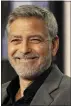  ??  ?? Clooney