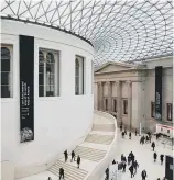  ?? PICTURE: GETTY IMAGES. ?? STORIES TO TELL: The Great Court at the British Museum in London.