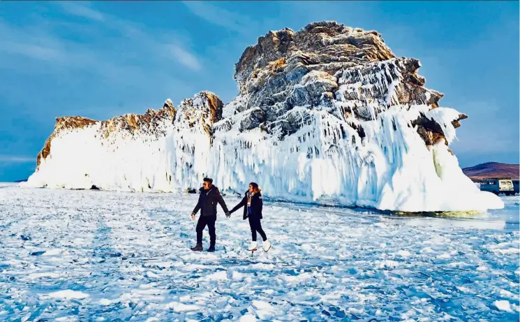  ?? Photos: CLIFF LAI ?? the lake presents visitors with many picturesqu­e views. —