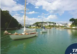  ??  ?? LEFT: Port du Bono on the River Auray has 23 visitors’ moorings